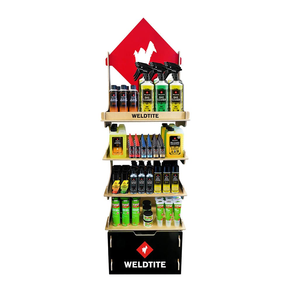Weldtite Shop Stand Stock Pack - Dry Weather  63x200x41cm