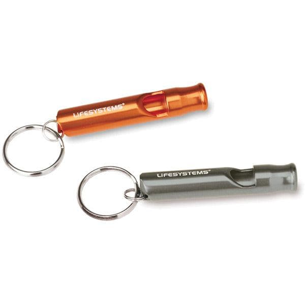 Lifesystems Mountain Whistle - Tough, Lightweight Alloy Essential Outdoors Item - Orange