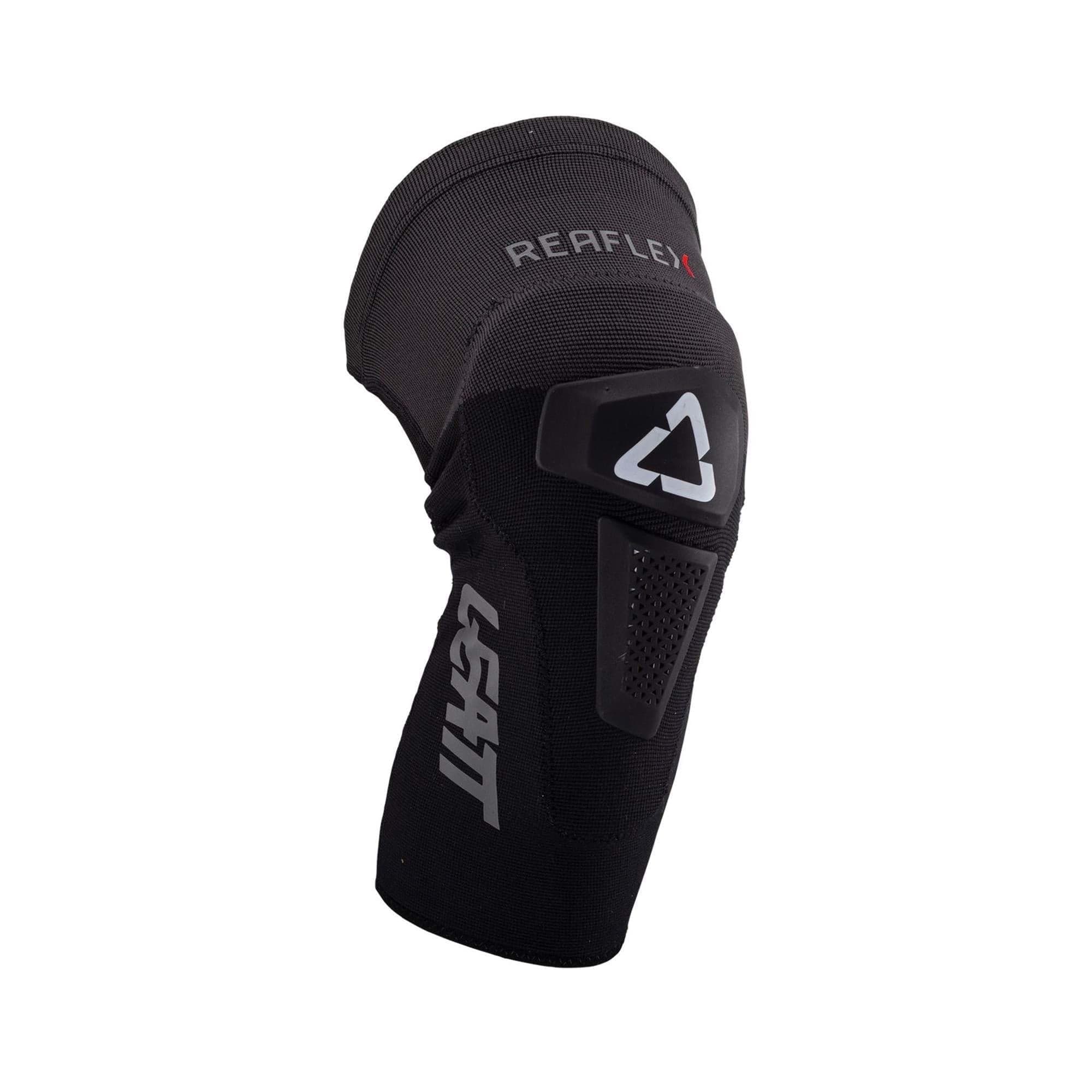 Leatt ReaFlex Hybrid Knee Guard 2025: BLACK 2XL