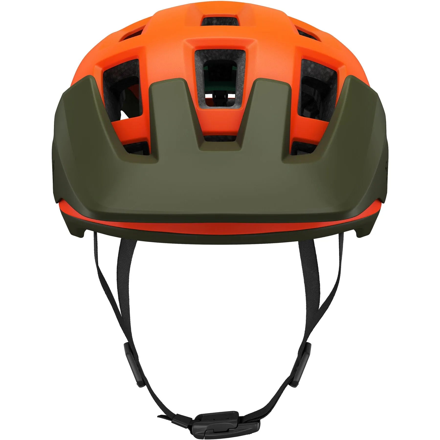 Lazer Coyote KinetiCore Helmet - Matt Orange Green - Small