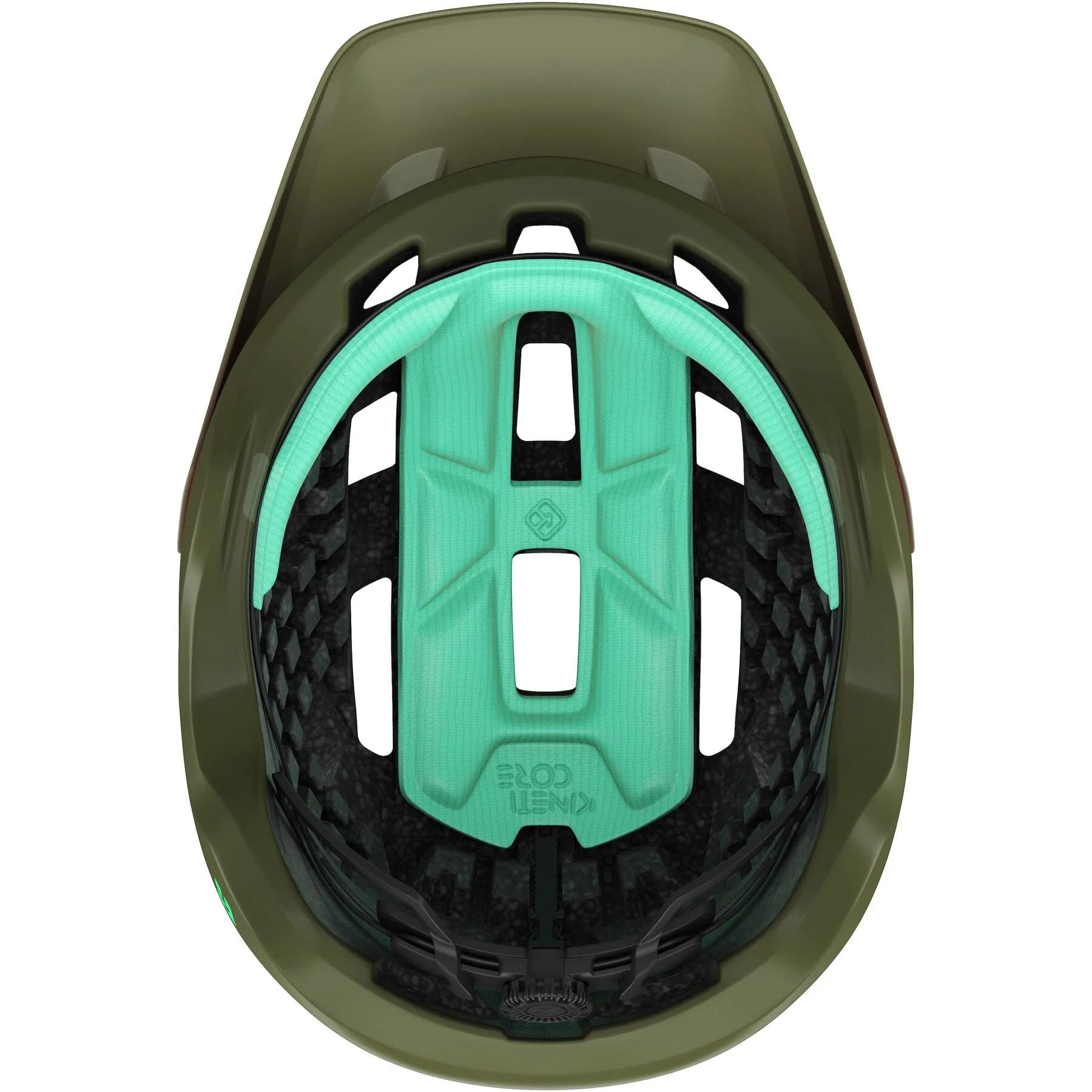 Lazer Coyote KinetiCore Helmet - Matt Orange Green - Small