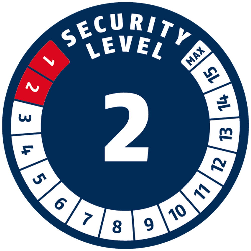 ABUS - Chain Lock - 1200/60 web red