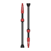 Lezyne CNC TLR Valves (Pair) 80mm  Red