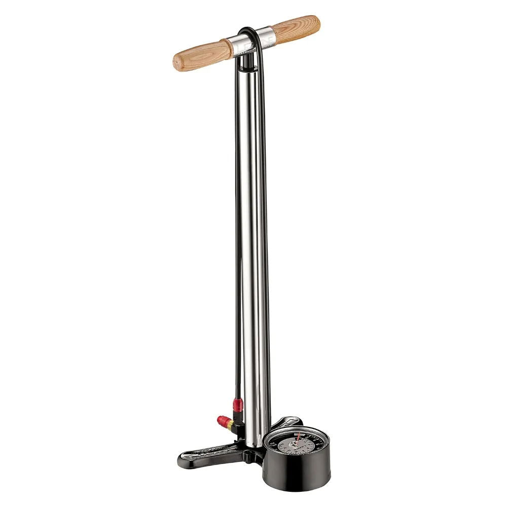 Lezyne Alloy Floor Drive Tall  Silver