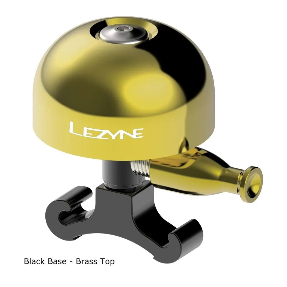 Lezyne Classic Brass Bell  Black  Small
