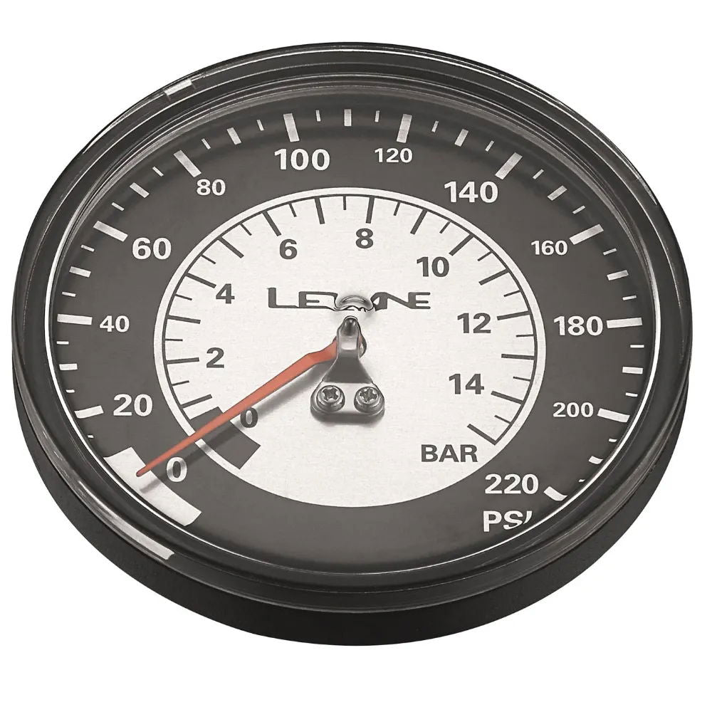 Lezyne 220 PSI Gauge 2.5