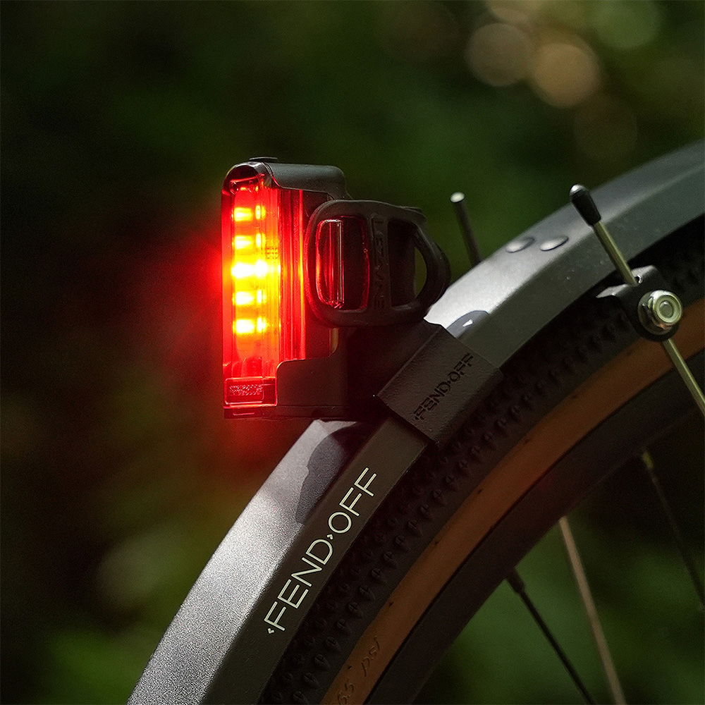 Lezyne Strip Drive Pro 400+ Rear  Black