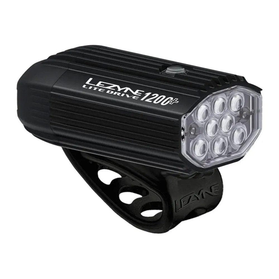 Lezyne Lite Drive 1200+ Front  Satin Black