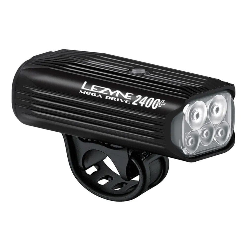 Lezyne Mega Drive 2400+ Front  Black