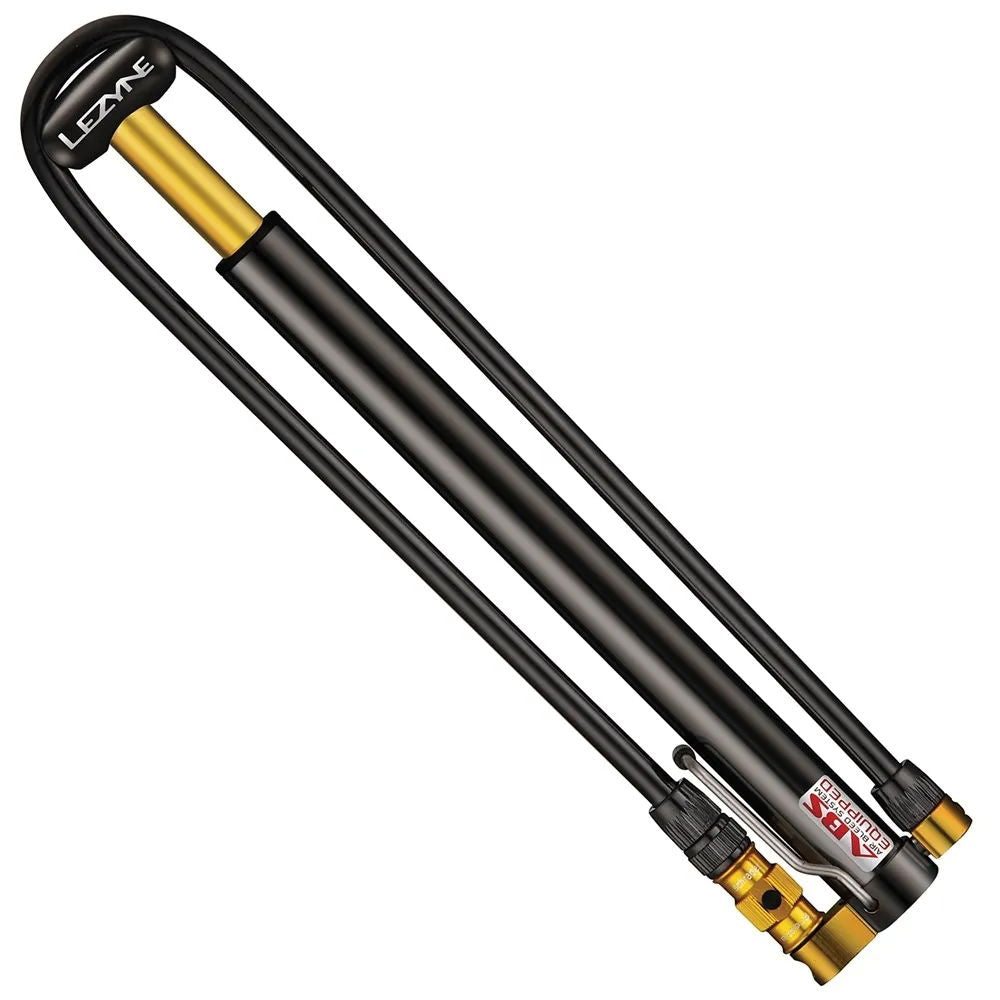 Lezyne Micro Floor Drive HP  V2 ABS  SIlver