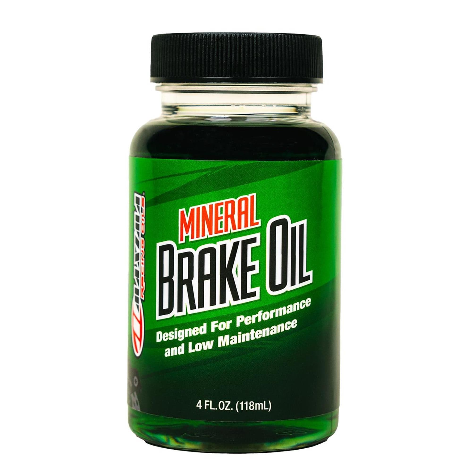 Maxima Mineral Oil - 4 fl oz/118ml (for SRAM Mineral Oil Brakes) (Wide Mouth Bottle fits Bleeding Edge)  - DB8/Maven:  118ML