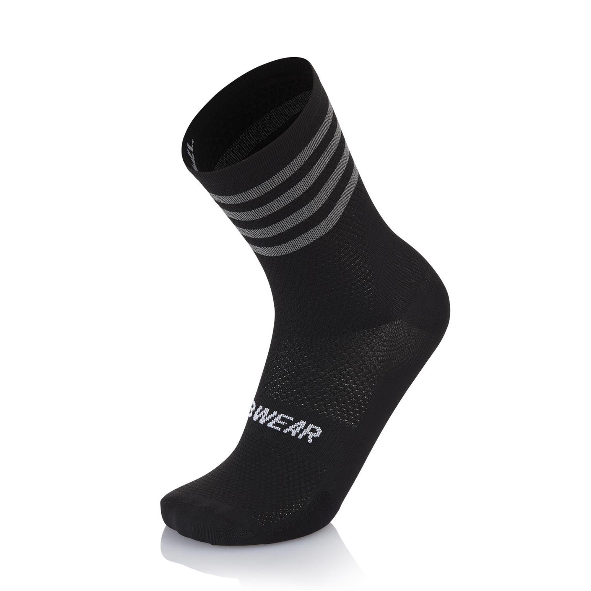 MB Wear Night Socks: BLACK S/M