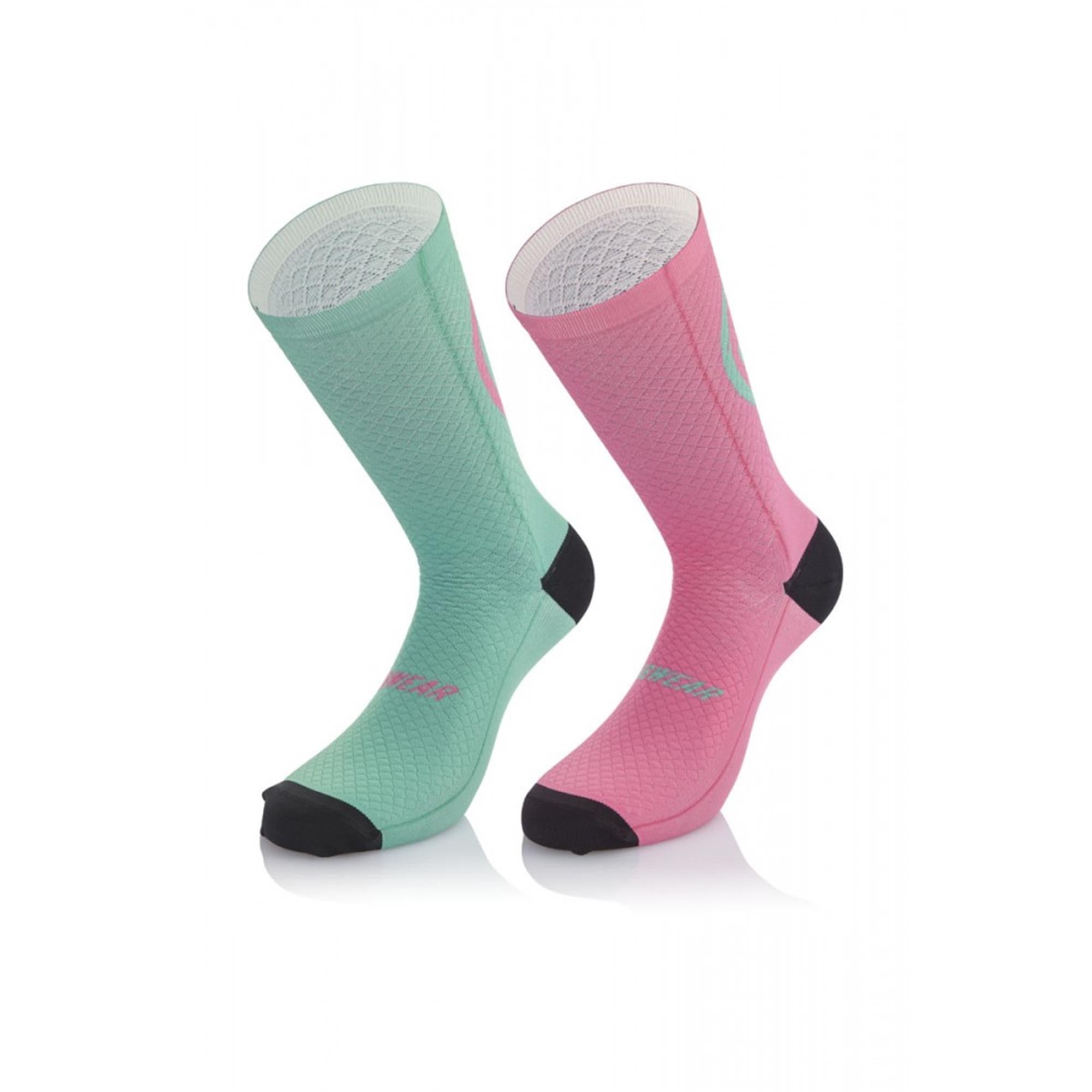 MB Wear Smile Emotions Socks: PINK-G L/XL