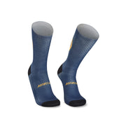 MBWear Smile Emotions Socks: BLUE-Y L/XL
