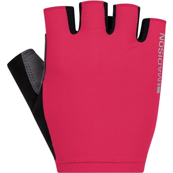 Madison Freewheel Mitts; magenta pink - x-small