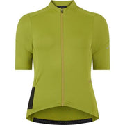 Madison Roam Women's Short Sleeve Jersey; moss green - size 10