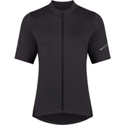 Madison Flux Women's Short Sleeve Jersey; black - size 6