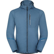 Madison Roam Men's Lightweight Windproof Packable Jacket; lake blue - large
