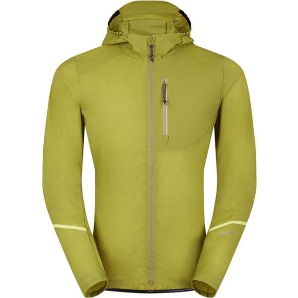 Madison Roam Men's Lightweight Windproof Packable Jacket; moss green - x-large