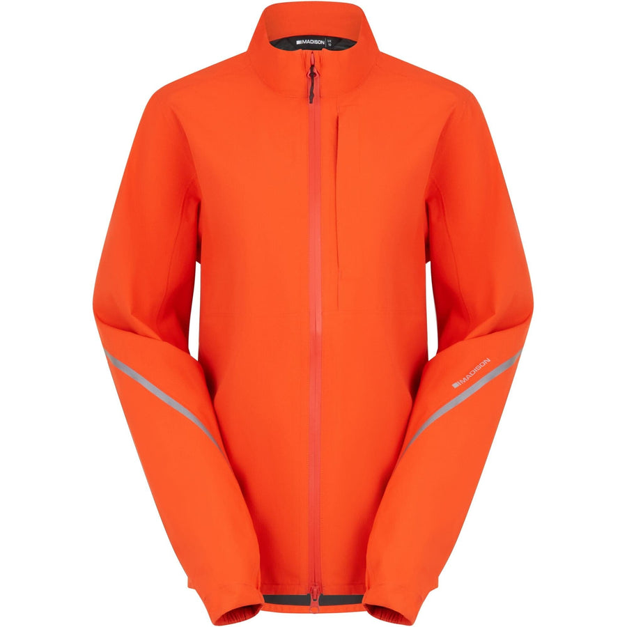 Madison Freewheel Women's Waterproof Jacket; magma red