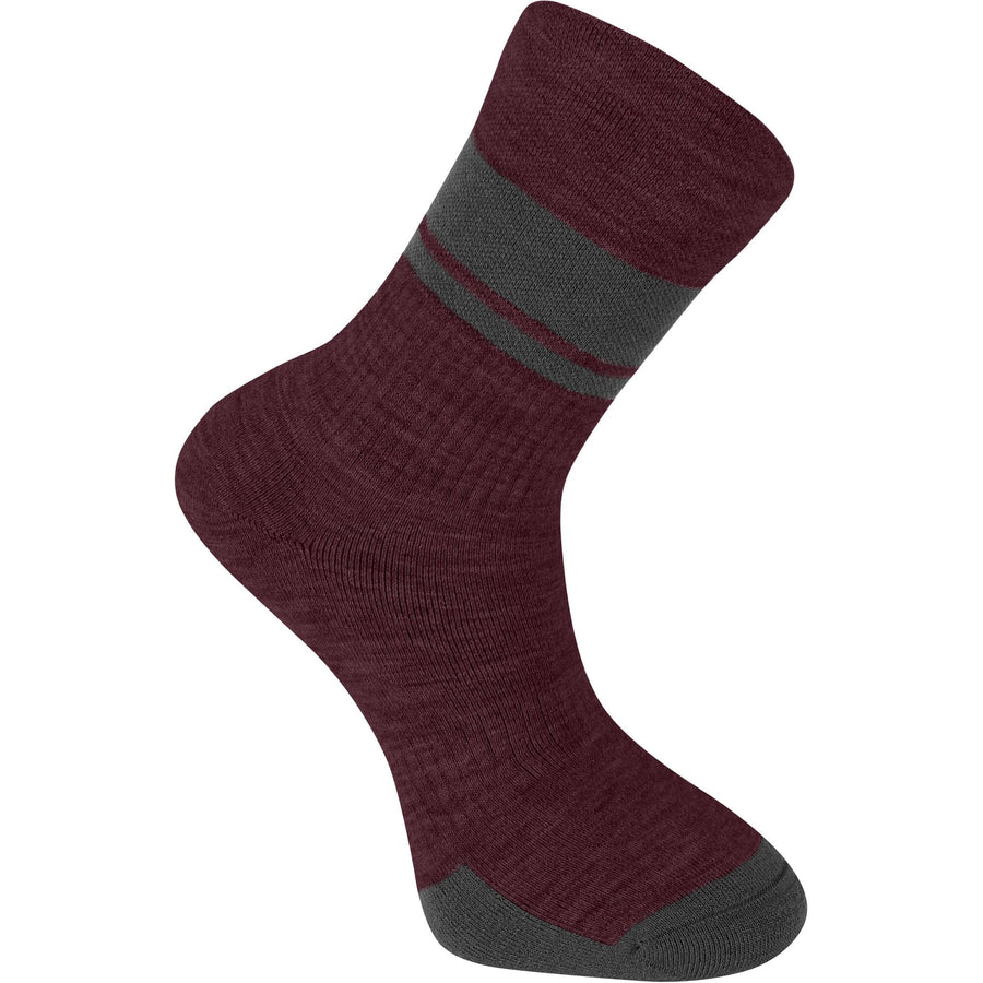 Madison DTE Isoler Merino Winter Sock; fig red - EU 41.5 - 45 (UK 7.5-10)