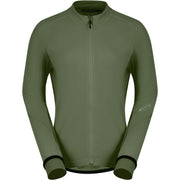 Madison DTE Women's Isoler Thermal long Sleeve Jacket; midnight green - size 12
