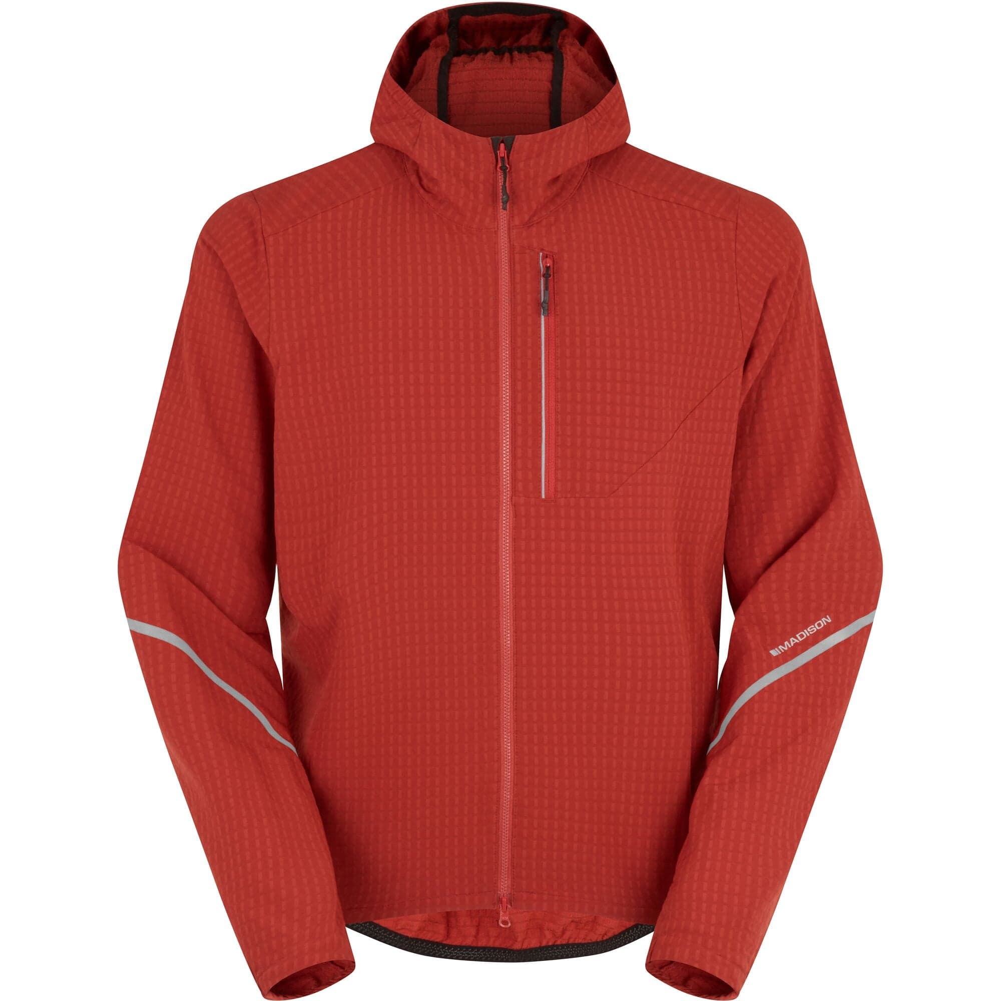 Madison Roam Men's Isoler Thermal Trail Jacket; mineral red - medium