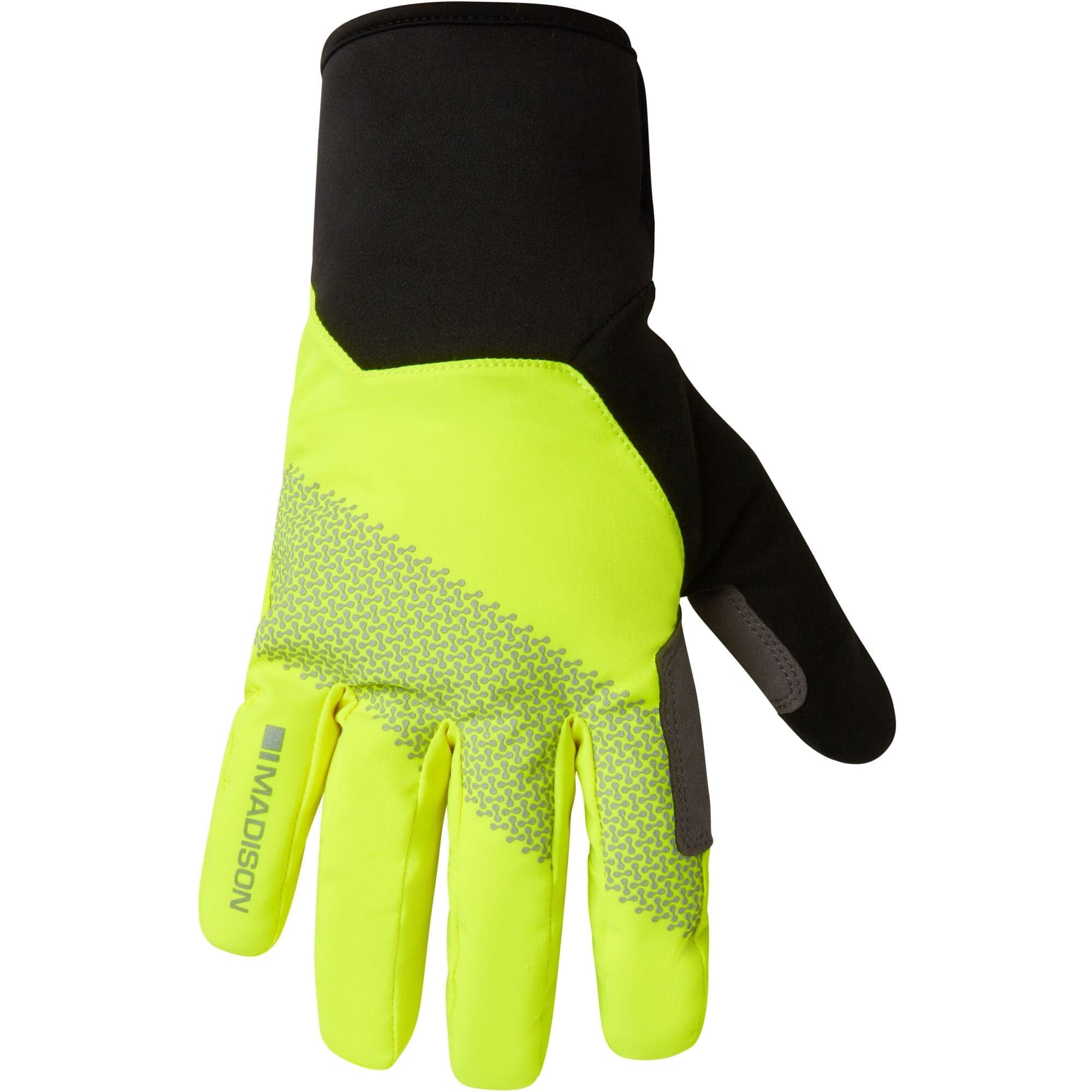 Madison Stellar Reflective Waterproof Thermal Gloves; hi-viz yellow - xx-large