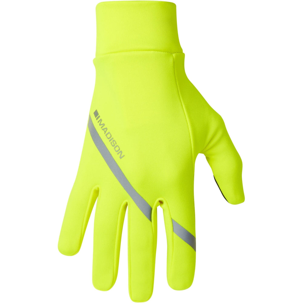 Madison Freewheel Isoler Thermal Pocket Gloves; hi-viz yellow - medium