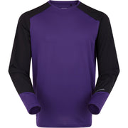 Madison Flux Men's Long Sleeve Trail Jersey; plasma purple / black - medium