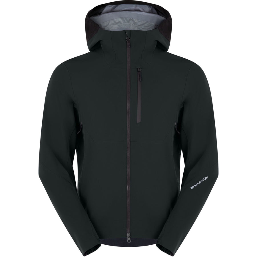 Madison DTE 3-Layer Men's Waterproof Jacket; deep forest green