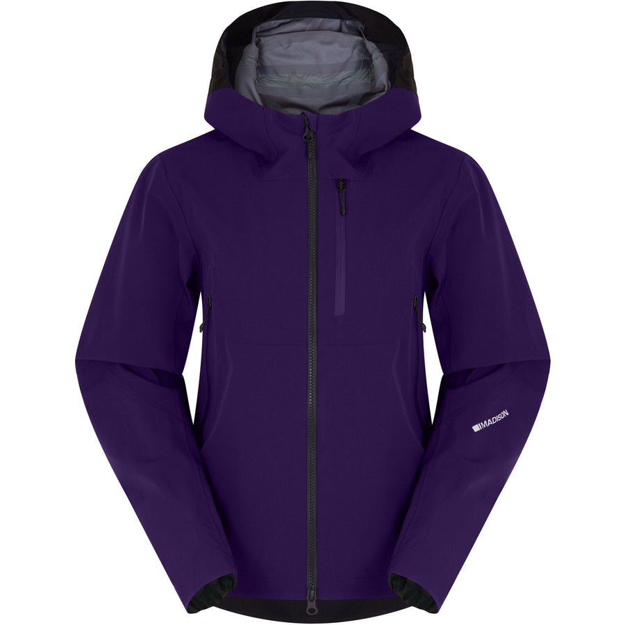 Madison DTE 3-Layer Women's Waterproof Jacket; plasma purple