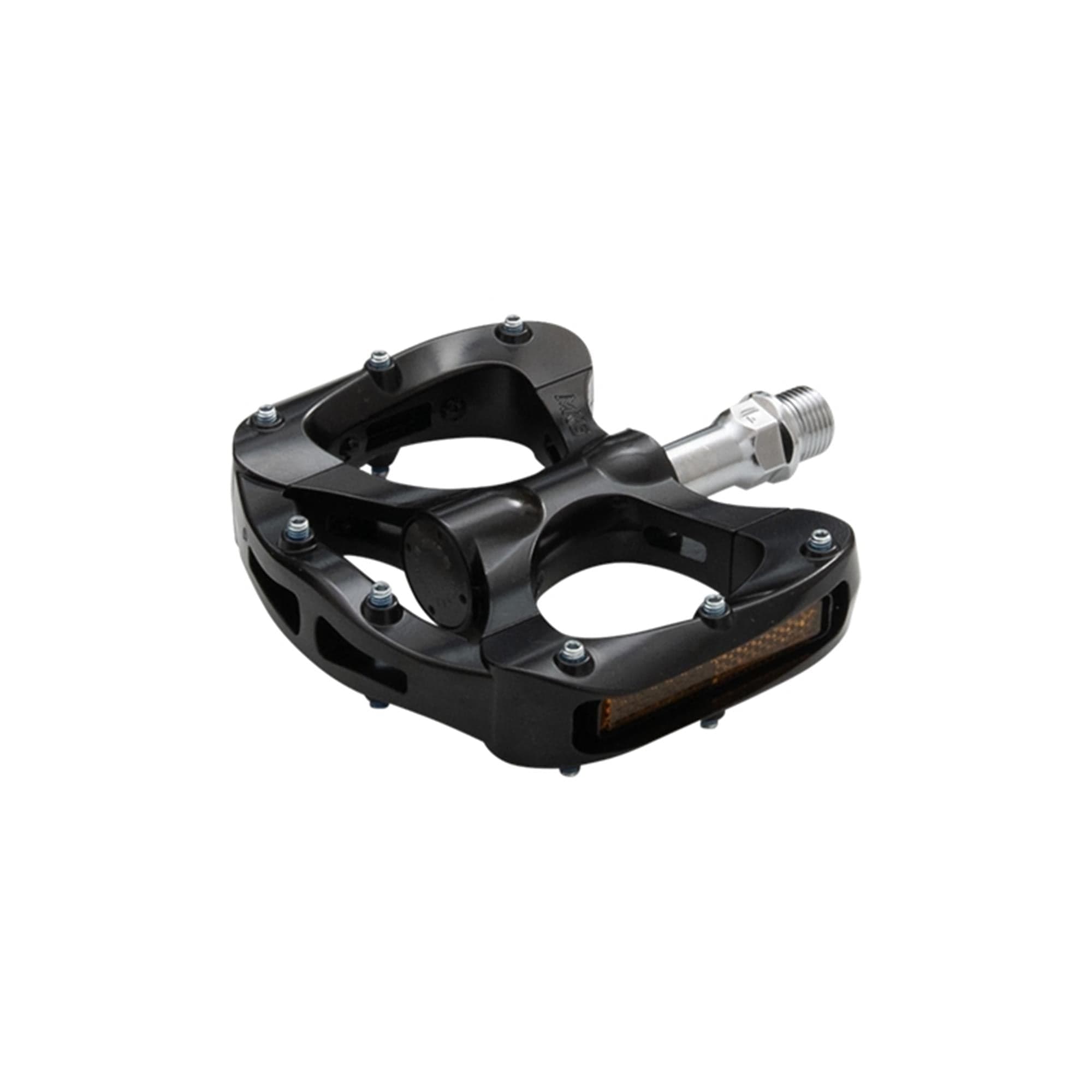 MKS Pretzel Flat Pedal: BLACK 9/16"