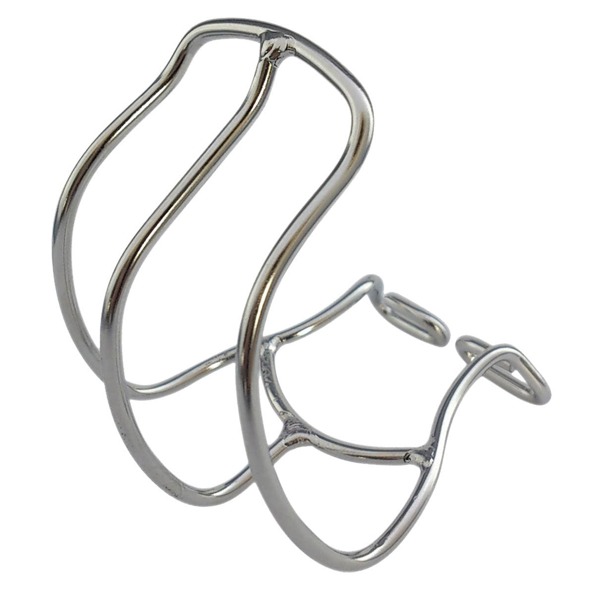 MKS Half Cage Clip: SILVER MEDIUM