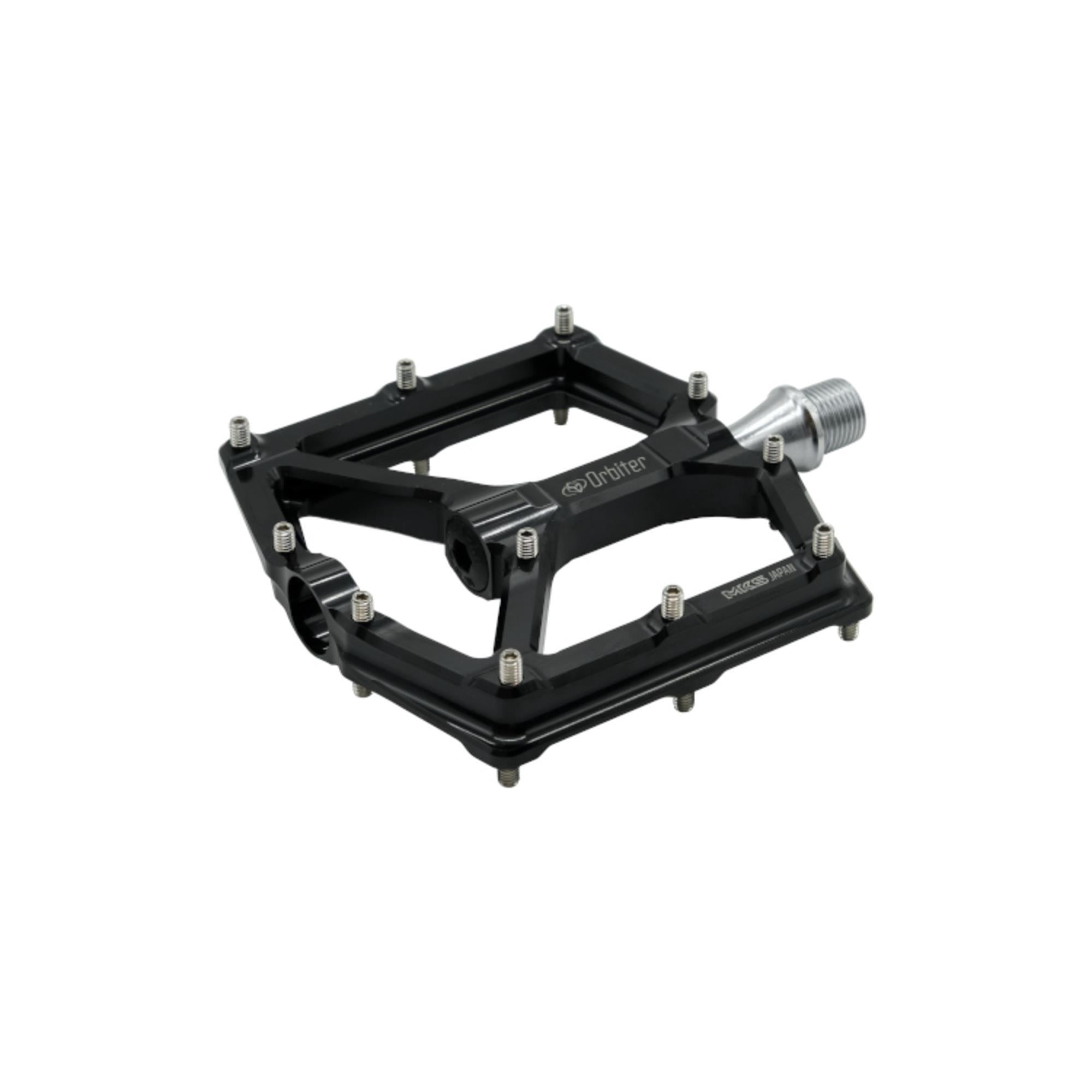 MKS Orbiter Flat MTB Pedals: BLACK