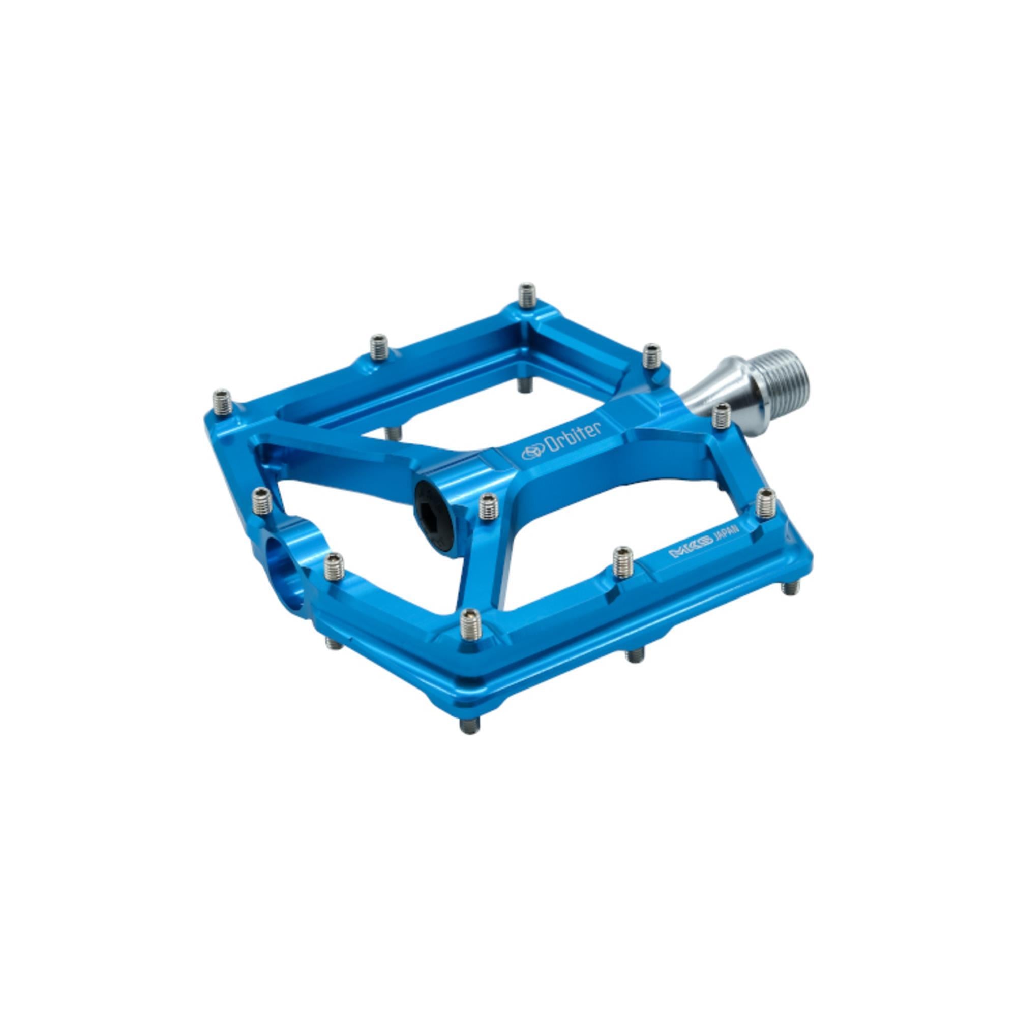 MKS Orbiter Flat MTB Pedals: ASTRAL BLUE