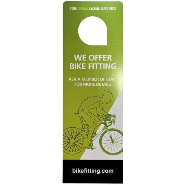 Bikefitting Hang Tags