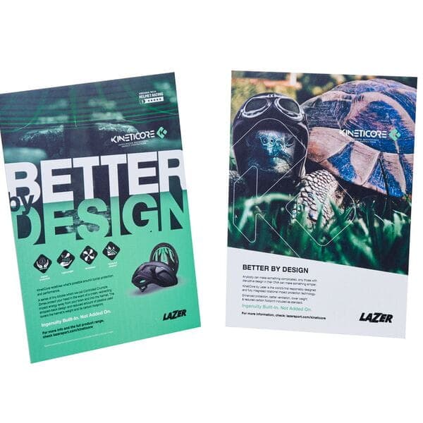 Lazer KinetiCore A4 Strut Cards