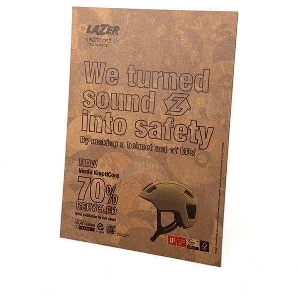 Lazer KC A4 Strut Card - Verde