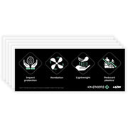 Lazer Lazer KC Talker Card 4 pillars Pack of 5