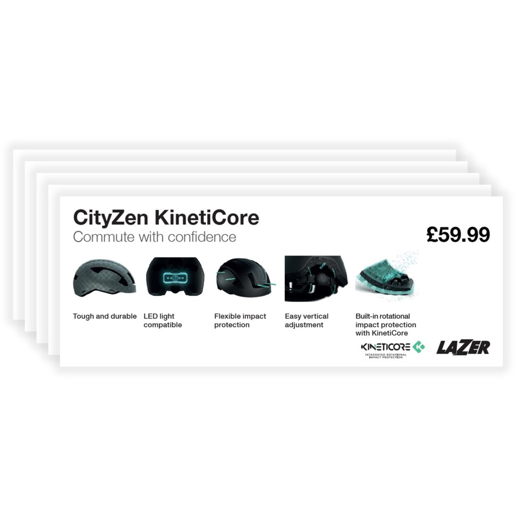 Lazer Lazer KC Talker Card CityZen Pack of 5 – BikeParts.co.uk