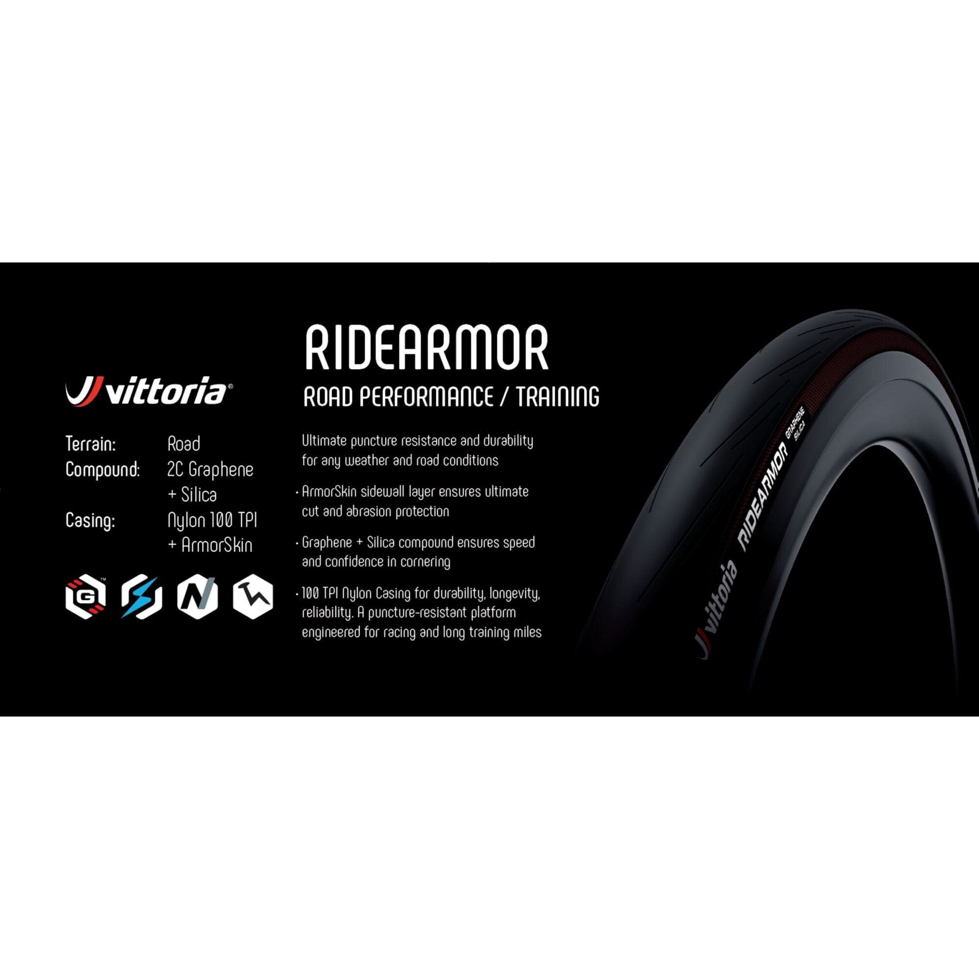 Vittoria Ridearmor Mag Graphic Small