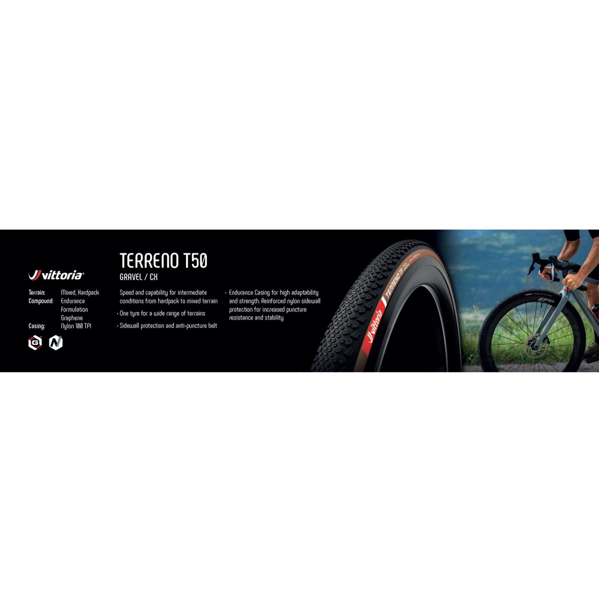 Vittoria Terreno T50 Mag Graphic Large