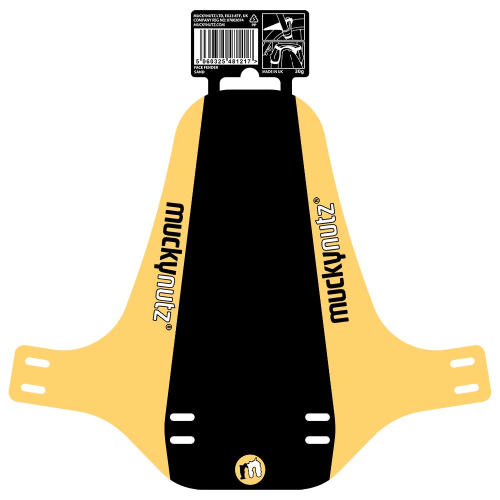 Mucky Nutz Face Fender Black/Sand Front