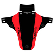 Mucky Nutz Face Fender V2 Black/Red Front