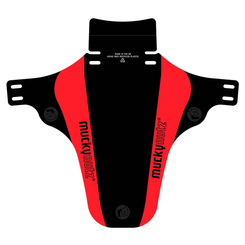 Mucky Nutz Face Fender V2 Black/Red Front