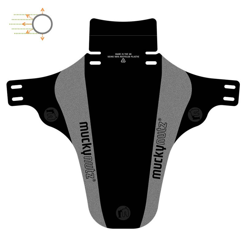 Mucky Nutz Face Fender V2 Reflective/Black Front