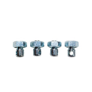 Weldtite Mudguard Eye Bolts Silver