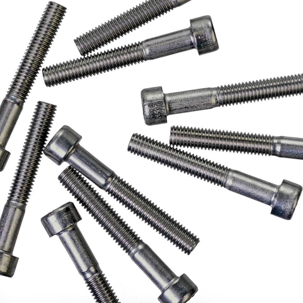 ID Socket Cap Bolts Silver M5x40mm