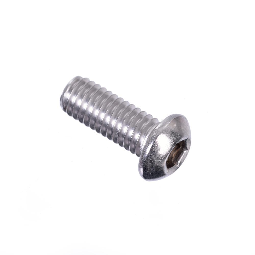ID Button Head Bolts Silver M6x16mm